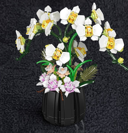 MOULD KING 24108 ORCHID BONSAI BUILDING BLOCK SET | 1,014 PCS