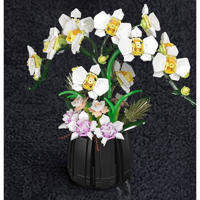 MOULD KING 24108 ORCHID BONSAI BUILDING BLOCK SET | 1,014 PCS