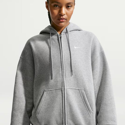 Nike Studio Fleece Medium Weight Women's Oversized Full-Zip Hoodie - IM8084-063