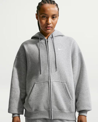 Nike Studio Fleece Medium Weight Women's Oversized Full-Zip Hoodie - IM8084-063