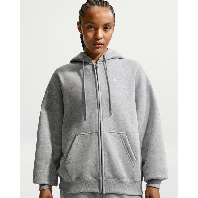 Nike Studio Fleece Medium Weight Women's Oversized Full-Zip Hoodie - IM8084-063