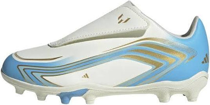 F50 MESSI CLUB VELCRO FIRM GROUND / MULTI GROUND FOOTBALL BOOTS KIDS - KK1711