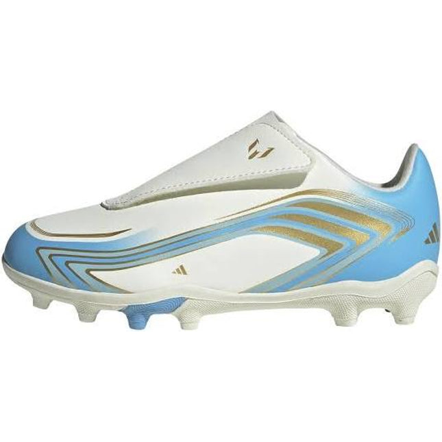 F50 MESSI CLUB VELCRO FIRM GROUND / MULTI GROUND FOOTBALL BOOTS KIDS - KK1711