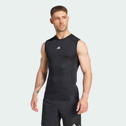 TECHFIT COMPRESSION TRAINING SLEEVELESS TEE  - JE6694