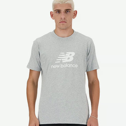 NEW BALANCE T-SHIRT SPORT ESSENTIALS - GREY - MT41502-AG-A