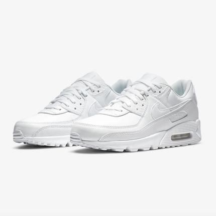 NIKE Men's Air Max 90 LTR - CZ5594-100 - white