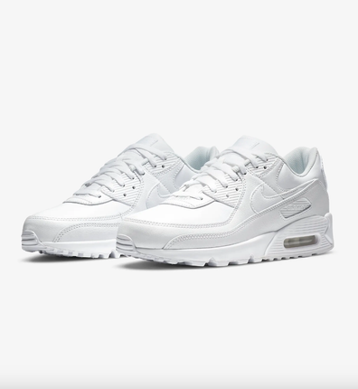 NIKE Men's Air Max 90 LTR - CZ5594-100 - white