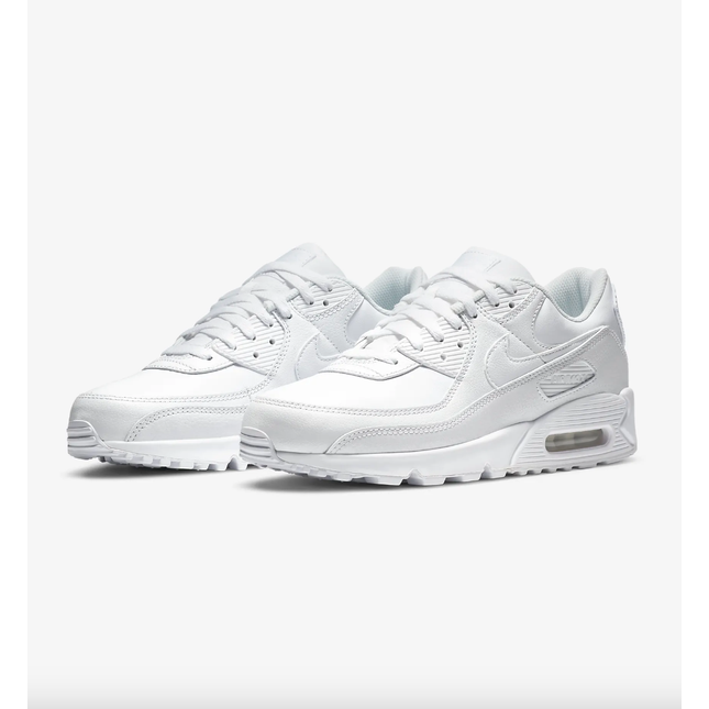NIKE Men's Air Max 90 LTR - CZ5594-100 - white