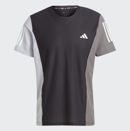 M OTR B CB TEE BLACK/HALSIL/GREFIV - IQ3816