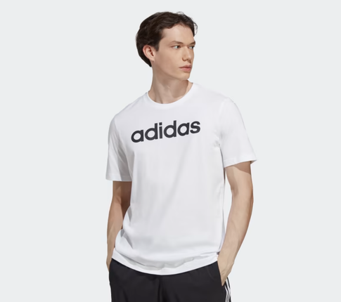 M LIN SJ T - WHT/BLK - IC9276