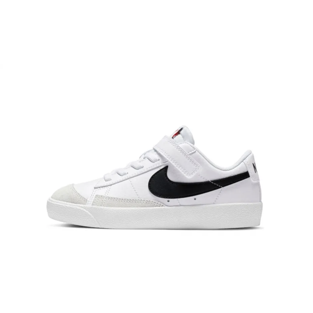 KIDS BLAZER LOW 77 BP WHT/BLK-TEAN ORG - DA4075-101
