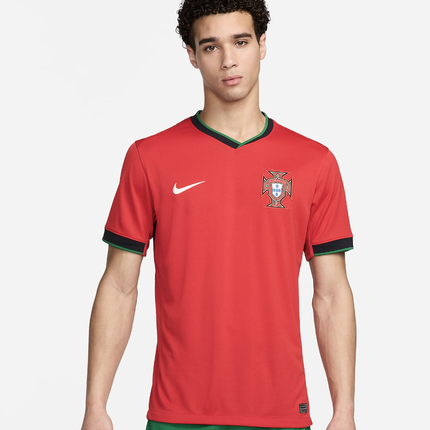 Men's Nike Portugal 2024 Home Jersey - FJ4275-657