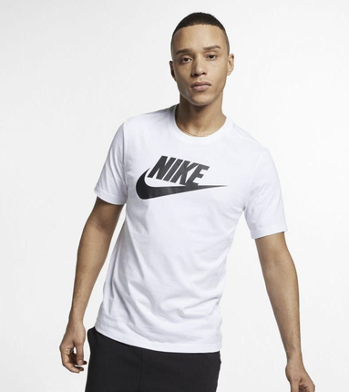 M NSW Tee ICON Futura Game WHITE- AR5004-101
