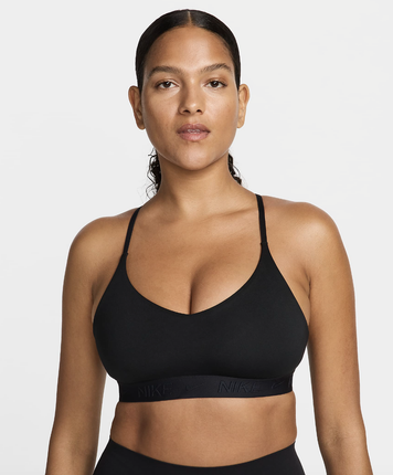 Nike Indy Light-Support Women's Padded Adjustable Sports Bra - FD1062-010
