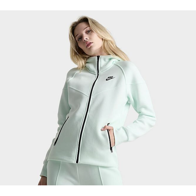 WOMEN'S NIKE SPORTSWEAR TECH FLEECE WINDRUNNER FULL-ZIP HOODIE - FB8338-394