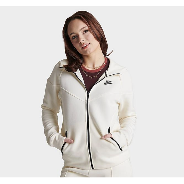 WOMEN'S NIKE SPORTSWEAR TECH FLEECE WINDRUNNER FULL-ZIP HOODIE - FB8338-110