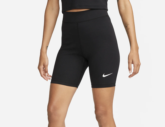 Women's High-Waisted 8" Biker Shorts - DV7797-010