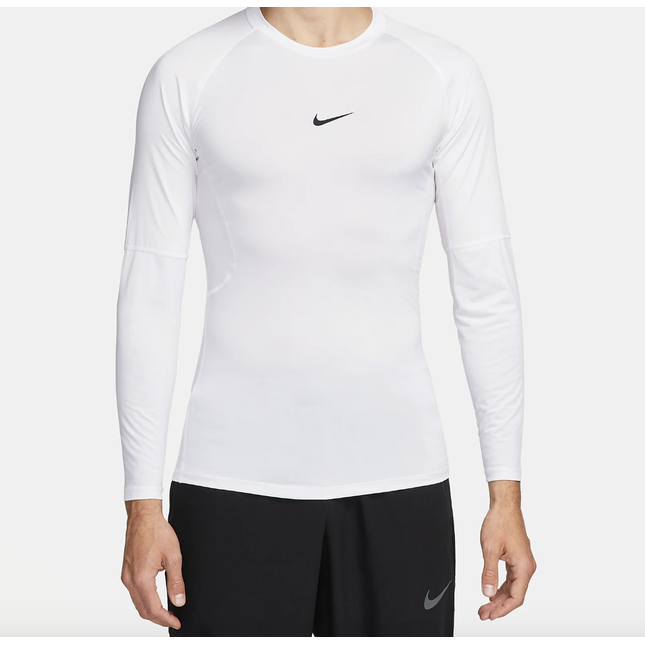 Nike Pro Men's Dri-FIT Tight Long-Sleeve Fitness Top - FB7919-100