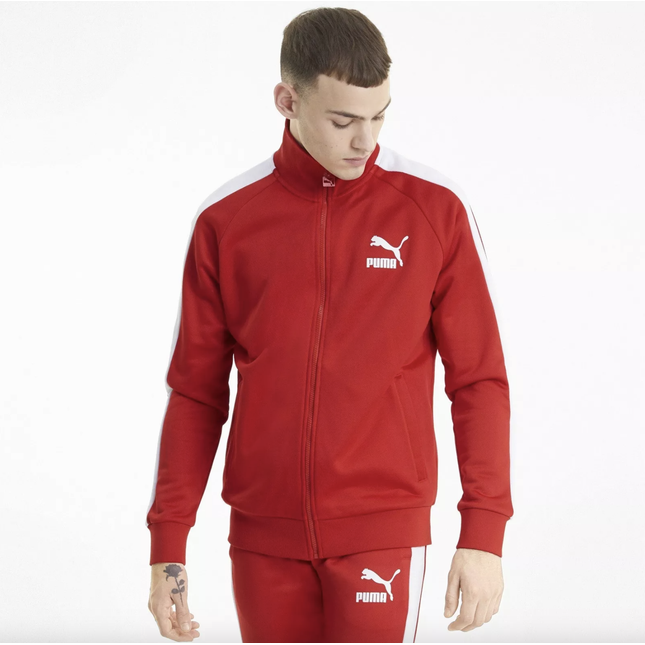 ICONIC T7 TRACK JACKET - RED - 530094 11