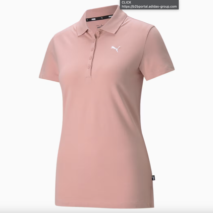 Essentials Women's Polo Shirt ROSE - 586779 90