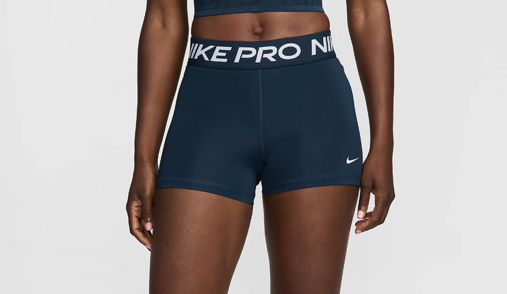 Nike Pro Women's 3IN  Shorts -NAVY -  CZ9857-478