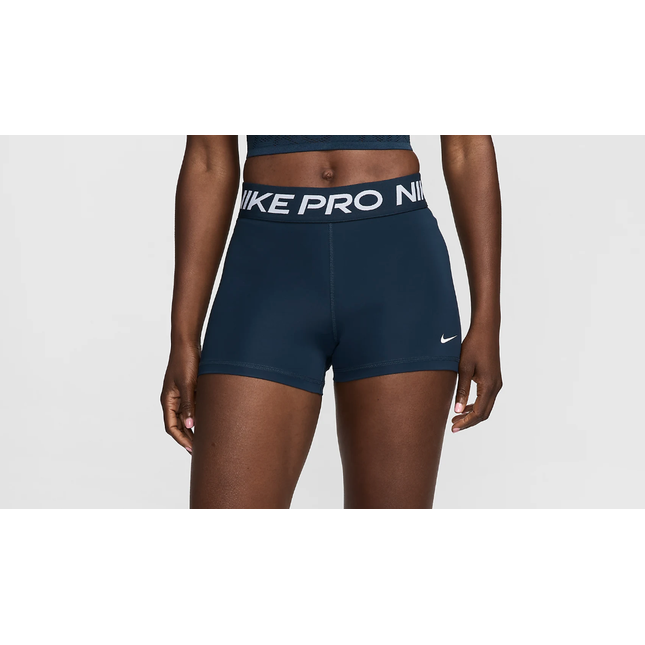Nike Pro Women's 3IN  Shorts -NAVY -  CZ9857-478