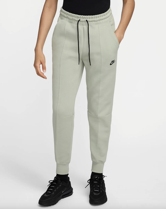 Nike Sportswear Tech Fleece Women's Mid-Rise Joggers - JADE -FB8330-370