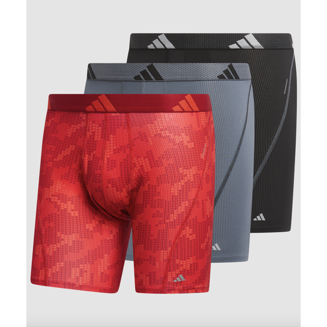 Men's Performance Mesh Graphic 3-Pack Boxer Brief -5157980