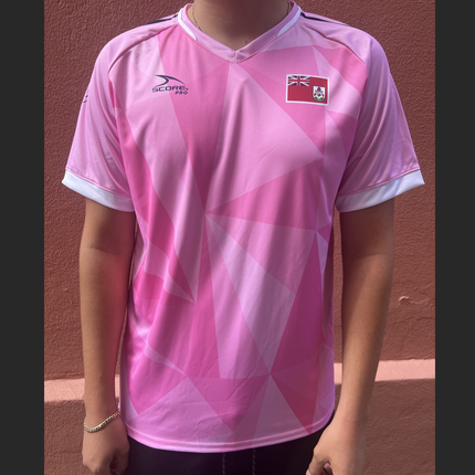 HOME YOUTH BERMUDA PINK JERSEY 2024