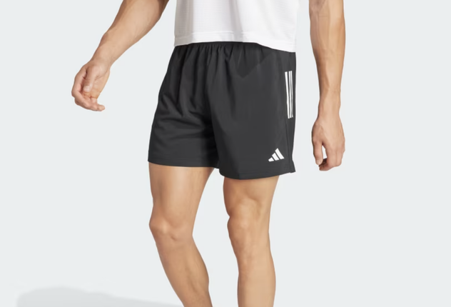 M Own The Run Shorts - BLK/WHT - IY0704