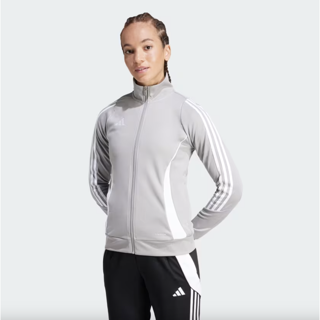 W Tiro 24 Training Jacket GREY - IR9500