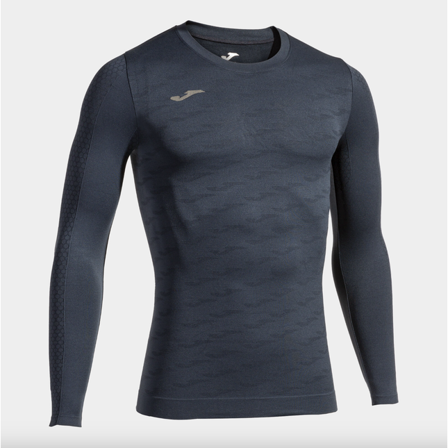 Long sleeve shirt man Brama Classic navy blue 103749.331