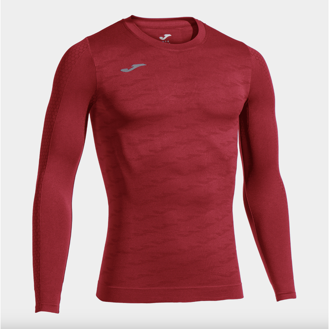 Long sleeve shirt man Brama Classic red 103749.600
