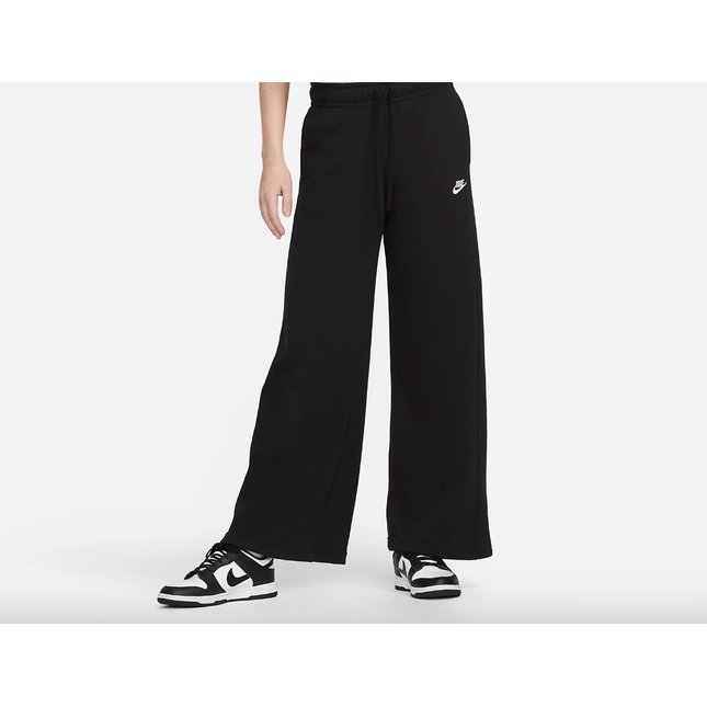 Nike Sportswear Club Fleece Women's Mid-Rise Wide-Leg Sweatpants - FB2727-010