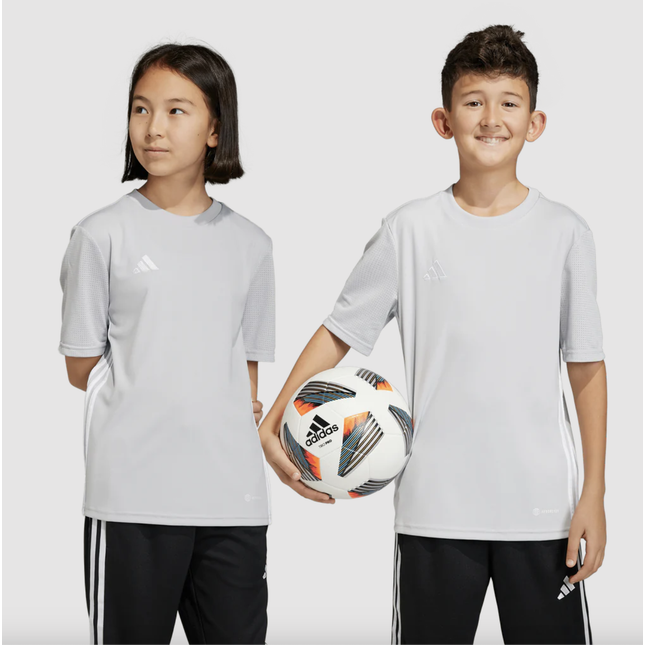 Y Adidas Tabela 23 Jersey - Team Light Grey / White - IA9153