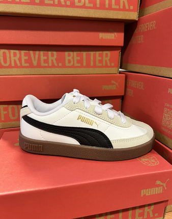 KIDS PUMA CLUB II ERA PS WHITE/BLACK - 402363 02