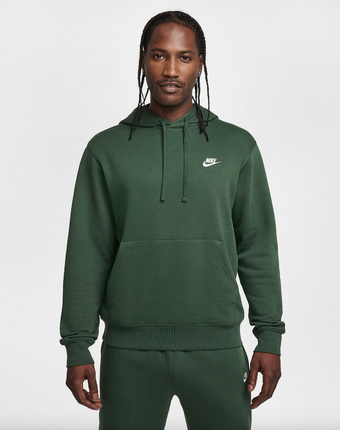 Nike Men's Sportswear Club Fleece Pullover Hoodie -BV2654-323