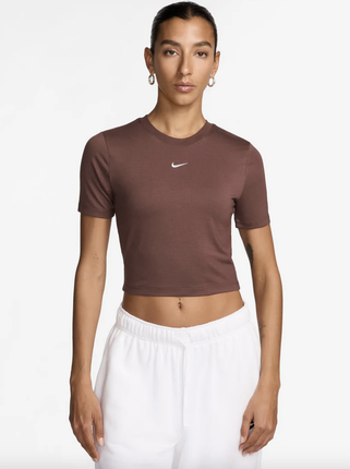 Women's Slim Cropped T-Shirt - FB2873-218