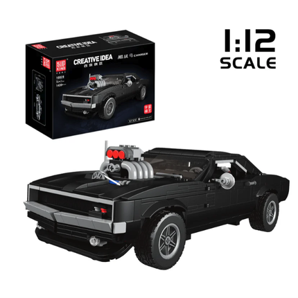 Mould King 10028 Charger American Muscle Car Building Kit