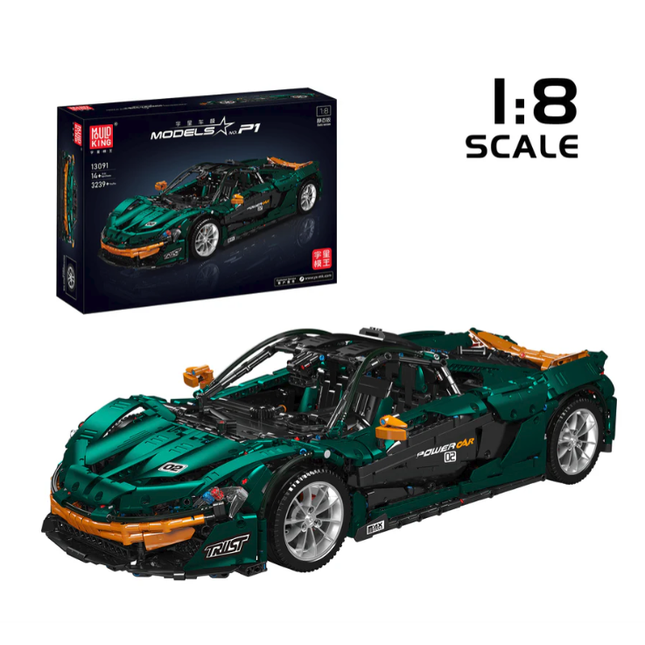 Mould King 13091 P1 MSO Edition Race Car Remote Controlled Building Kit