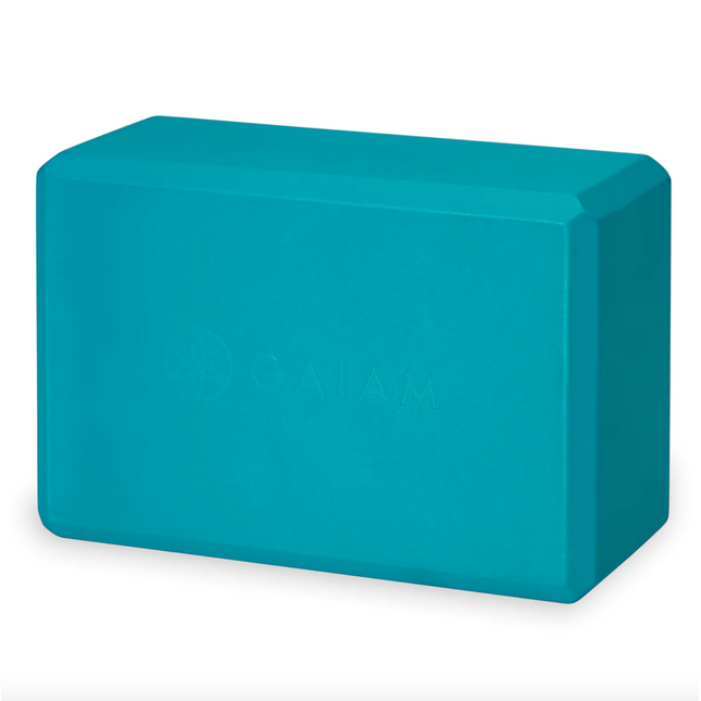 GAIAM  YOGA BLOCK - VIVID BLUE - 05-61714