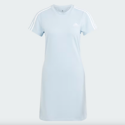 W ESSENTIALS 3-STRIPES FITTED T-SHIRT DRESS - IR7448