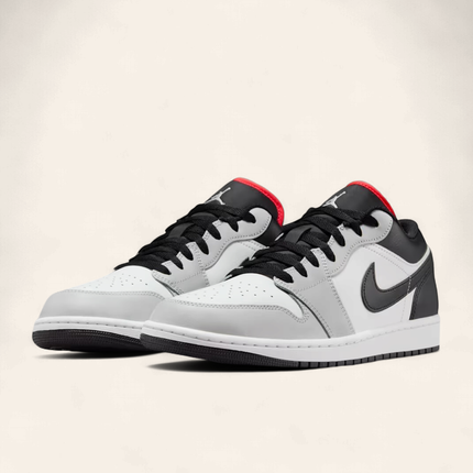 Air Jordan 1 Low Grey/Blk - 553558-045