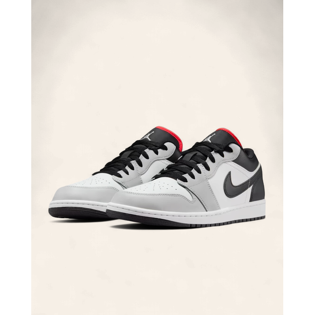 Air Jordan 1 Low Grey/Blk - 553558-045