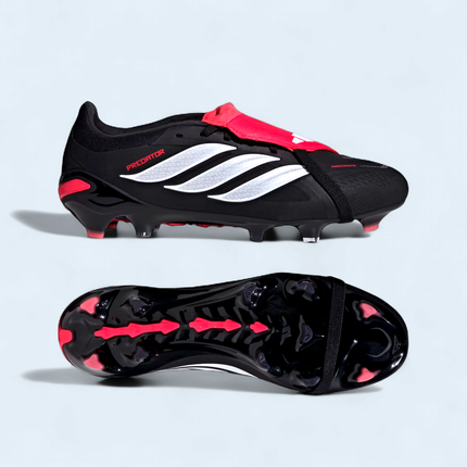 PREDATOR PRO FOLD-OVER TONGUE FIRM GROUND FOOTBALL BOOTS - JS0952