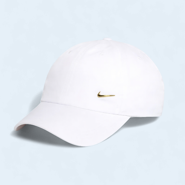 NIKE DRI-FIT CLUB UNSTRUCTURED METAL SWOOSH FB5372 -101