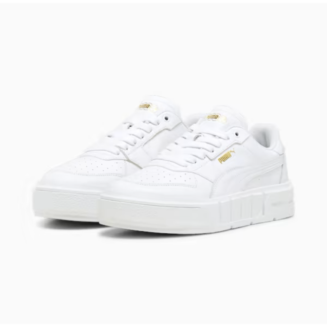 W PUMA CALI COURT LTH - WHITE - 393802 05