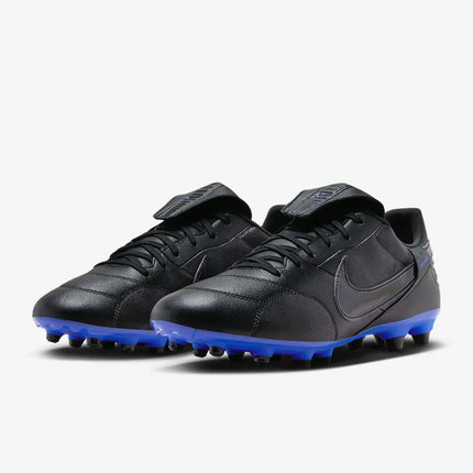 THE NIKE PREMIER III FG - BLK/BLUE - AT5889-007