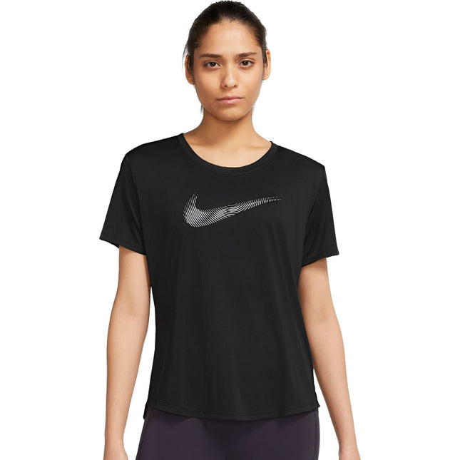 W NK DF SWOOSH HBR SS TEE - FB4696-010