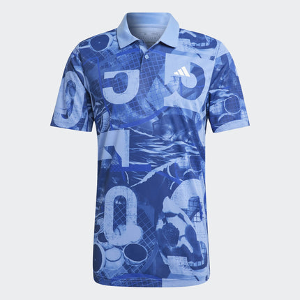 CLUB GRAPH POLO BLUFUS/LUCBLU/VICBLU - HT7174